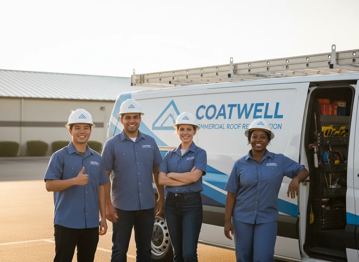 Commercial roof coating company in Galloway, OH